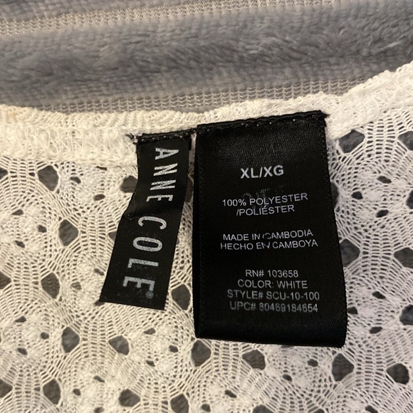 Anne Cole White Cover-Up - Picture 2 of 6